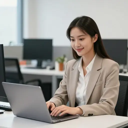 她创办了自己的软件公司。