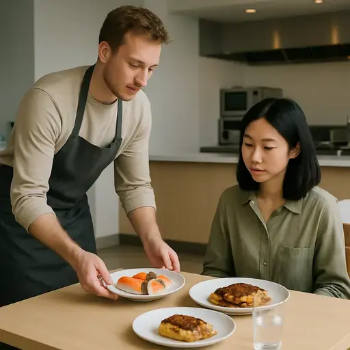 这家餐厅专营各种国际美食，包括法式和日式料理。