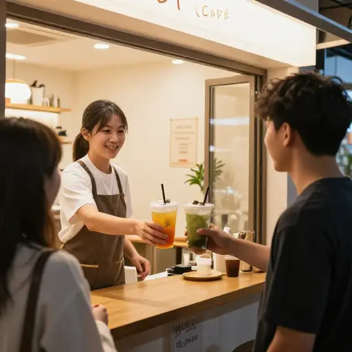 我们可以在开业之夜提供新产品免费饮品，以获得他们的第一印象。