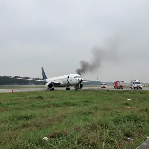 发生了一场可怕的空难。
