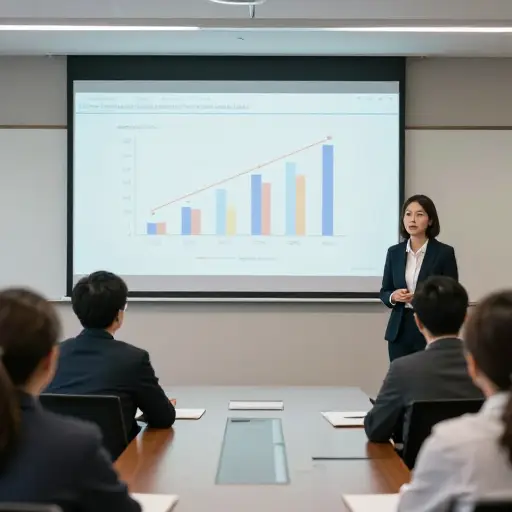 她做了一个与她去年在会上做的类似的报告。