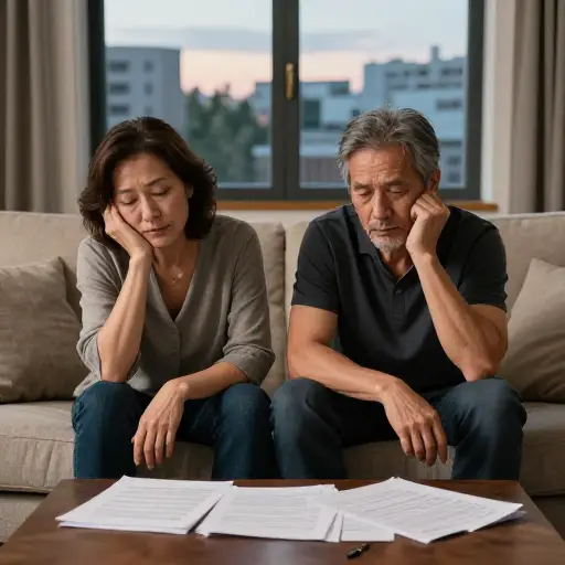经过多年的冲突后，他决定与妻子离婚。