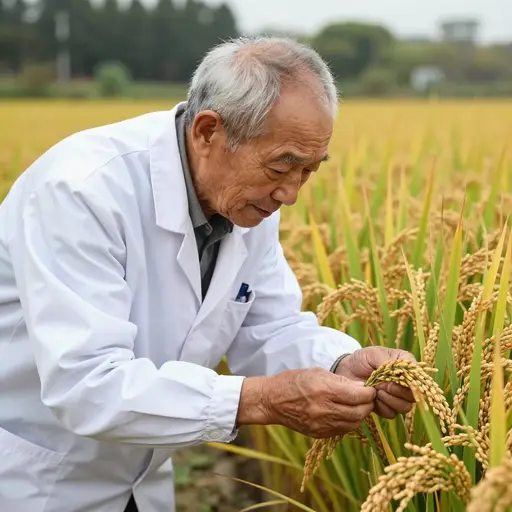 袁隆平真正关心的不是金钱或名望。
