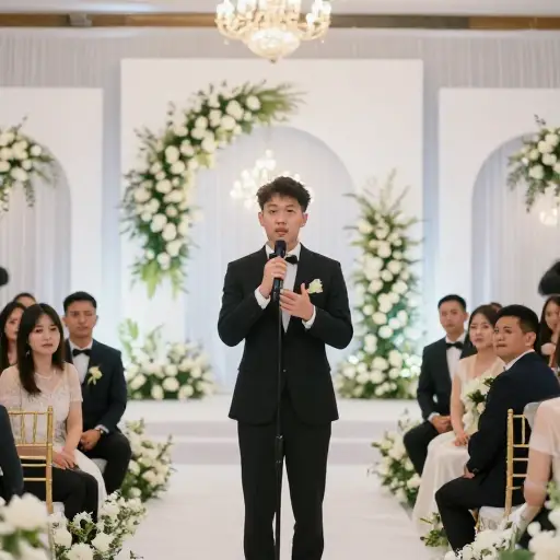 我不得不在我哥哥的婚礼上发表演讲。