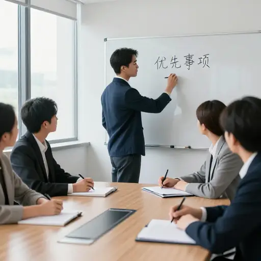 我们的第一步必须是确定未来几周的优先事项。
