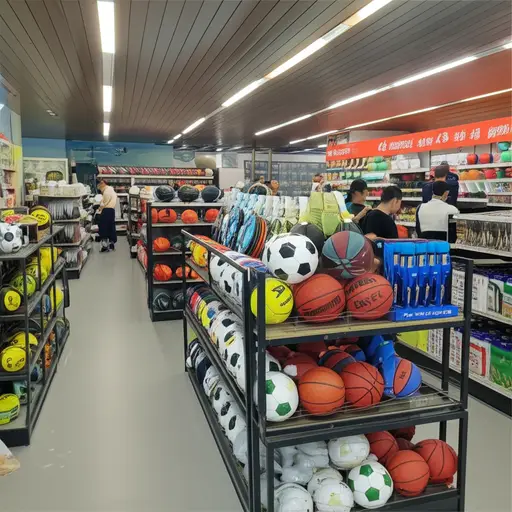 这家商店专门出售各种运动用品。