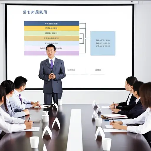 公司总裁宣布了新的年度计划。