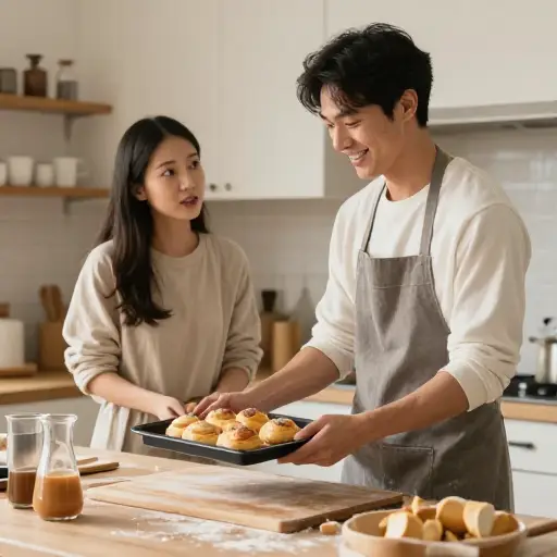 你一定要尝尝我做的苹果派。
