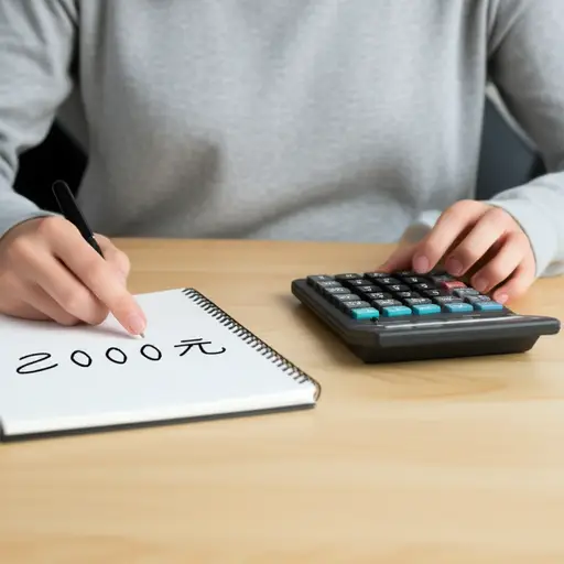 我估算这次旅行大约需要花费2000元。