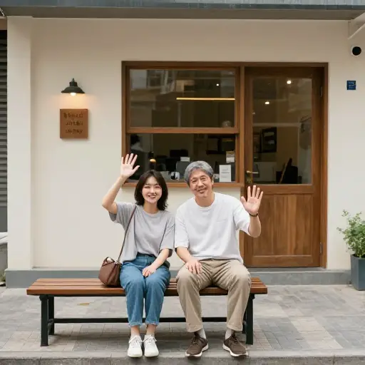 我们在这里见面吧。