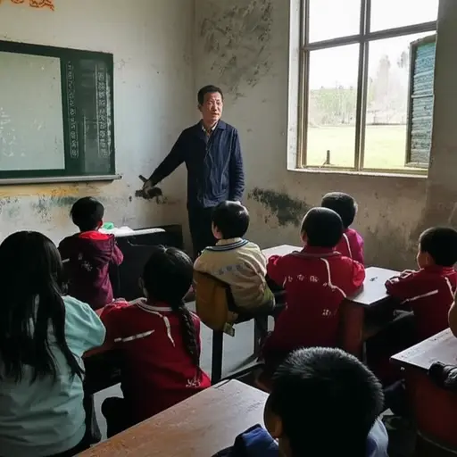 教育贫困地区的孩子是他的使命。