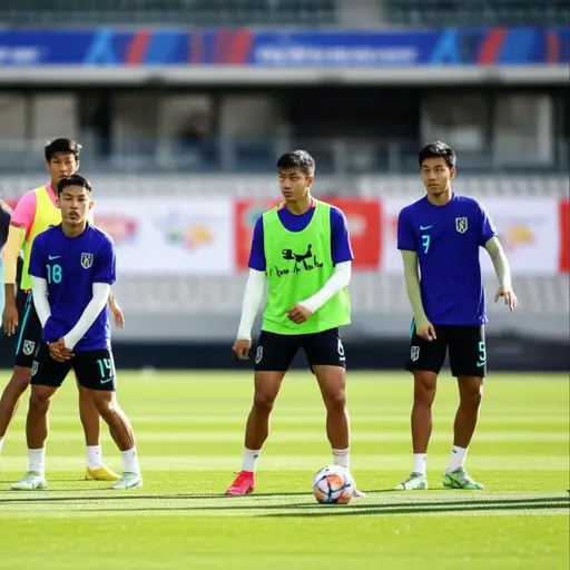 许多年轻的足球运动员梦想着参加世界杯。