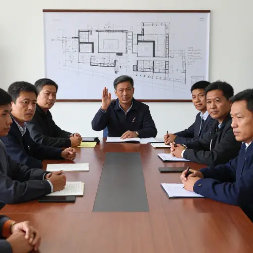 在镇民会议上，居民们对新建设计划表达了强烈的反对意见。