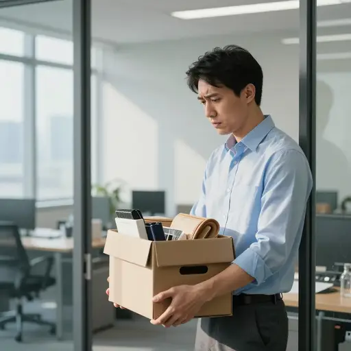 他一时冲动辞了职，连下家都没找好。