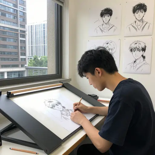 这位年轻电影人在数字时代坚持全手绘制作，被誉为打破传统者。