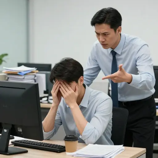 和他一起工作简直是地狱般的经历。