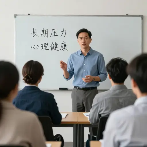 心理学家讨论了长期压力对心理健康的令人不安的影响。