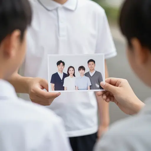 这是一张我的全家福。