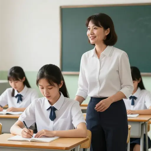 毫无疑问，她是我教过的最好的学生。