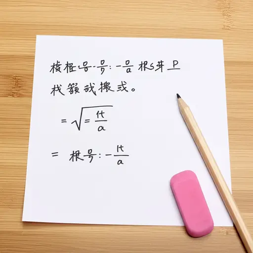 这道数学题需要简化根号表达式。