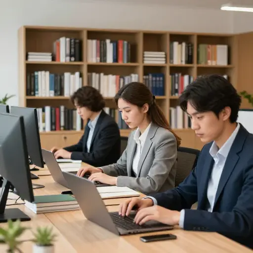 我们部门有一些受过良好教育的员工。