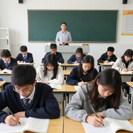 请安静，考试开始了。
