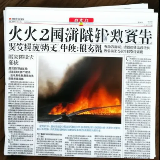 这篇新闻报道详细描述了昨天发生的火灾。