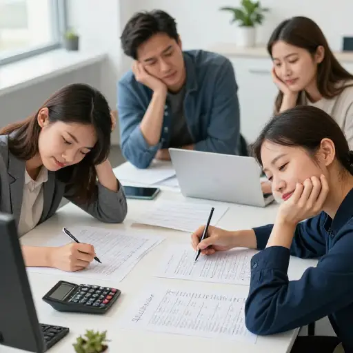 把所有工作时间加起来后，我们意识到应该休息一下。