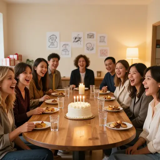 派对上几乎每个人都会唱那首生日歌。