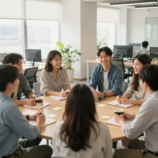 团队的整体心情随着新经理的到来而改善。