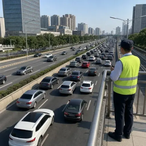 政府正在采取措施应对道路上日益增加的车辆数量。