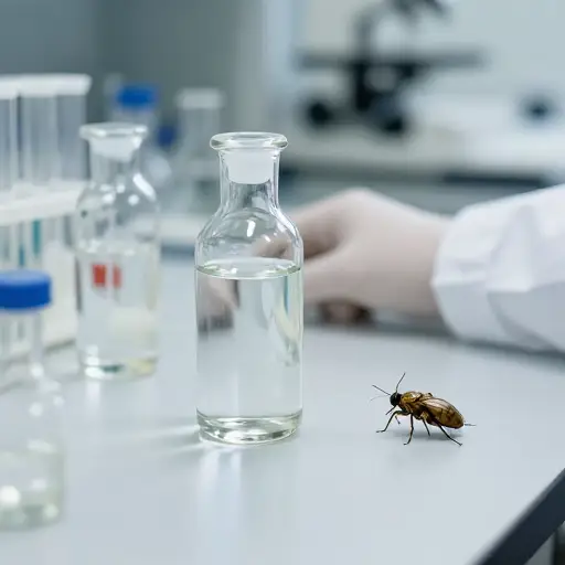 这种化学物质对人类无害，但对昆虫有毒。