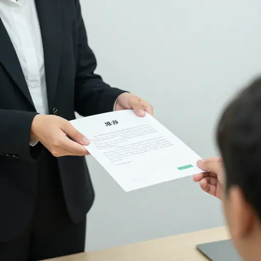 我们需要一封你上级的推荐信。