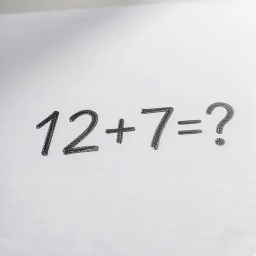 你能把这两个数字相加吗？