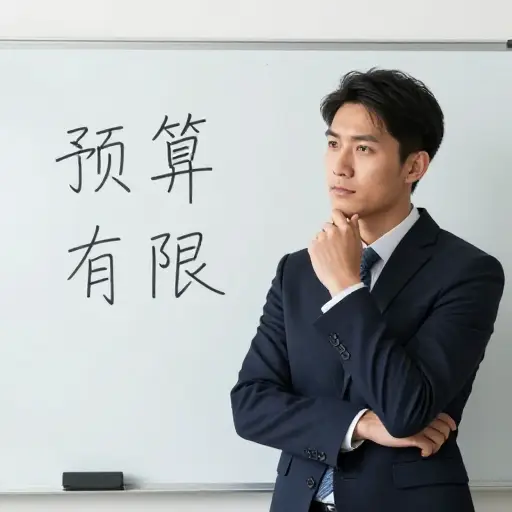 我们必须记住，今年的预算有限。