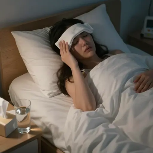 她的病情一夜之间开始恶化。