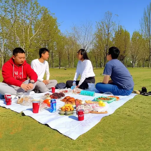 我们下个月将在公园举办野餐活动。