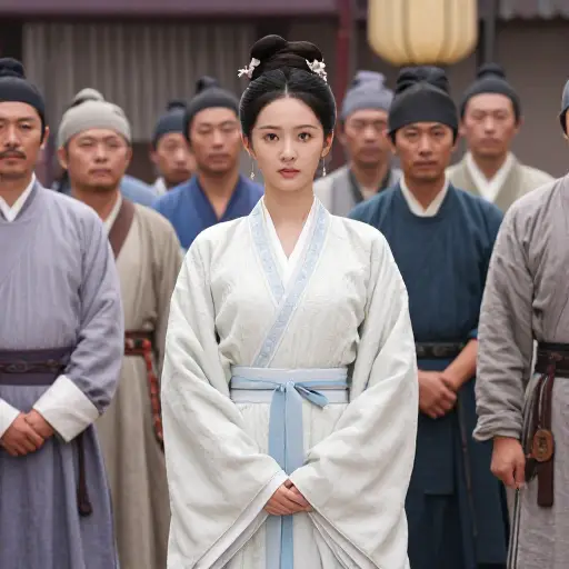 她以在一部历史剧中担任临时演员开始了她的演艺生涯。