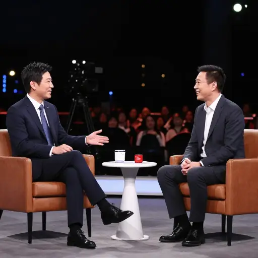 这档深夜脱口秀节目的特邀嘉宾是一位著名的喜剧演员。