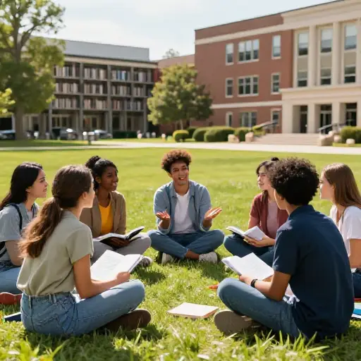 这所大学培育了一个在社交和智力上都充满激励的环境。