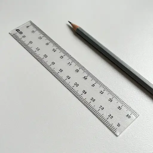 我需要一把20厘米长的尺子。