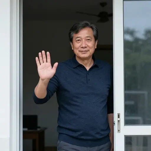 我父亲说该回家了。