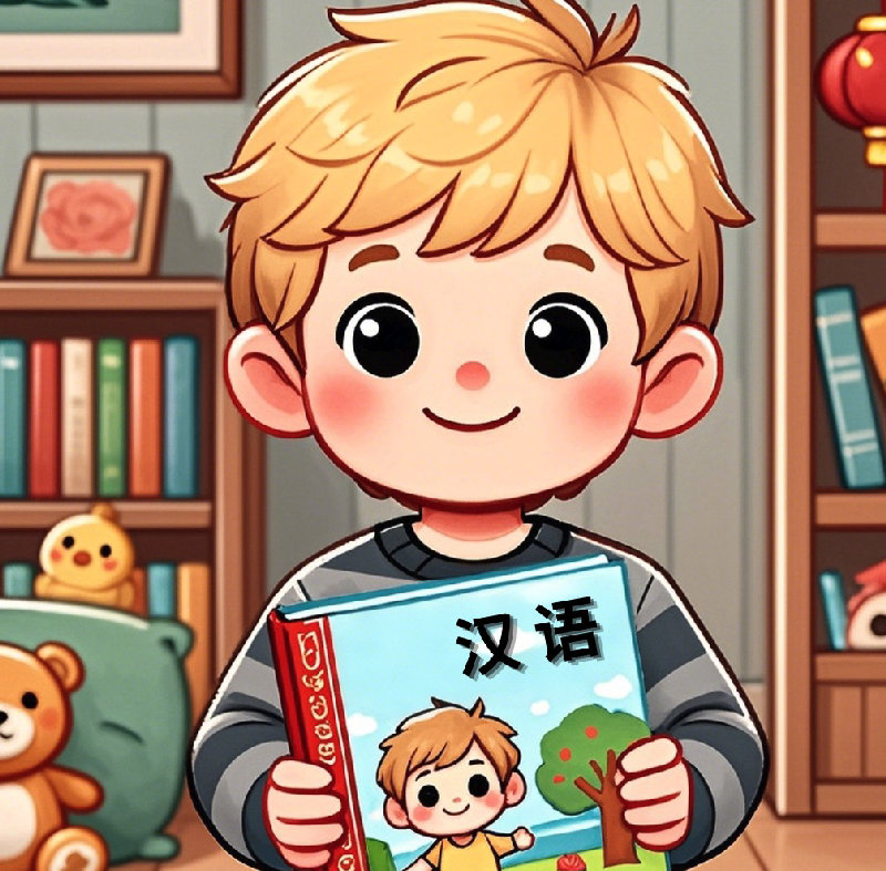 我的笔友学习汉语。