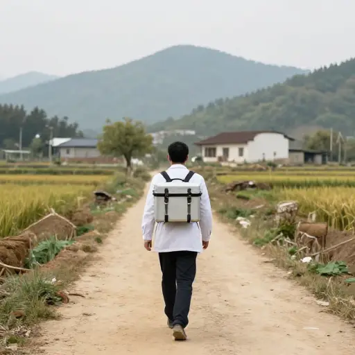 他计划在农村地区行医。
