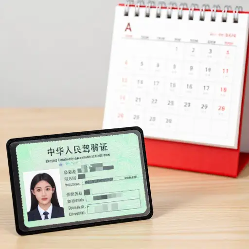 我的驾照每十年可续签一次。