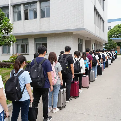 大学校园附近的学生住所供应短缺。