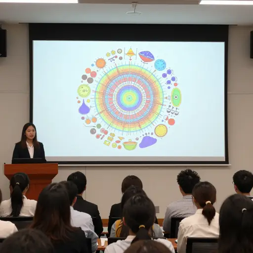 她的演示以一个有趣的事实开始。