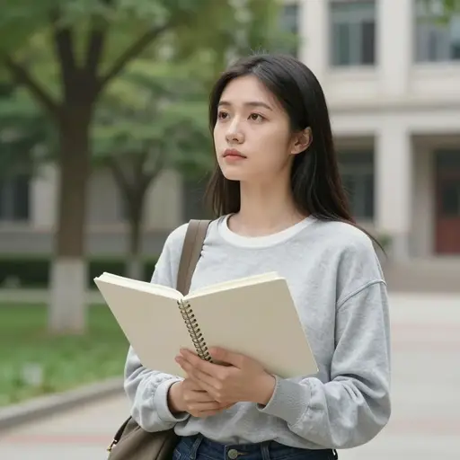 她决定在大学学习心理学。