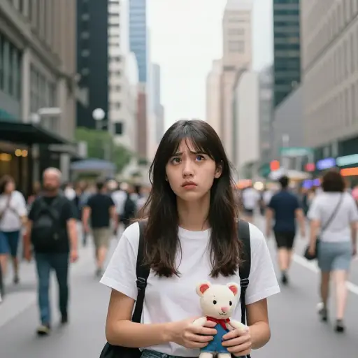 她如此天真，以至于不理解城市生活的复杂。