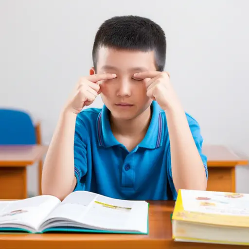 我每天做眼保健操来保护视力。